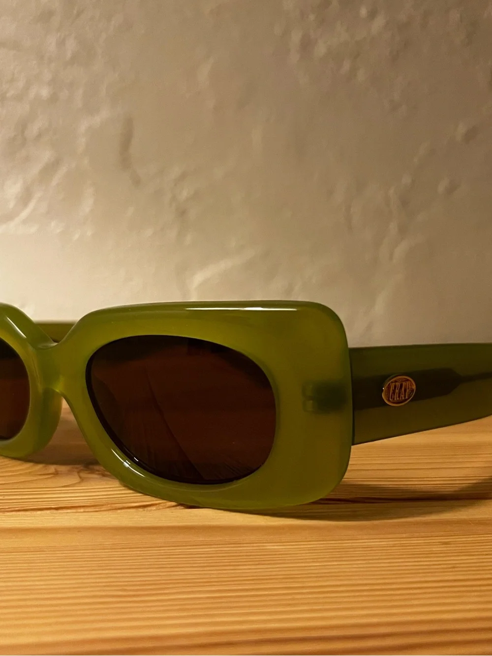 Supah Freak Green Sunglasses - CRAP Eyewear